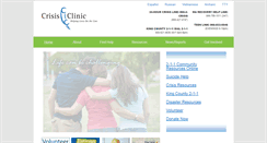 Desktop Screenshot of crisisclinic.org